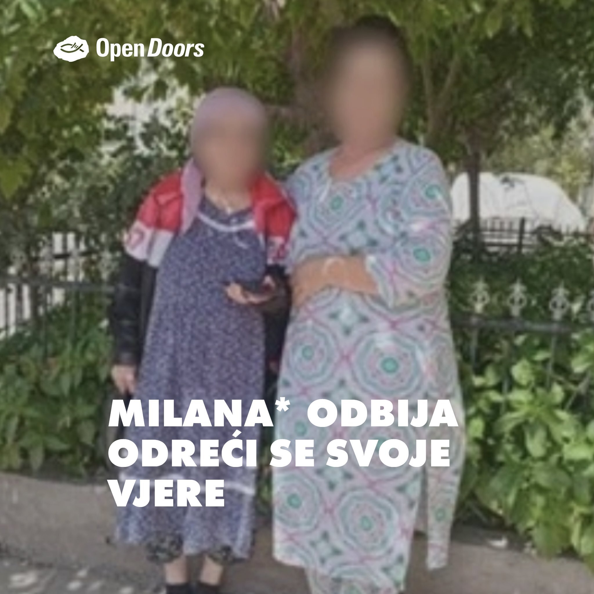 Milana* odbija odreći se svoje vjere u središnjoj Aziji