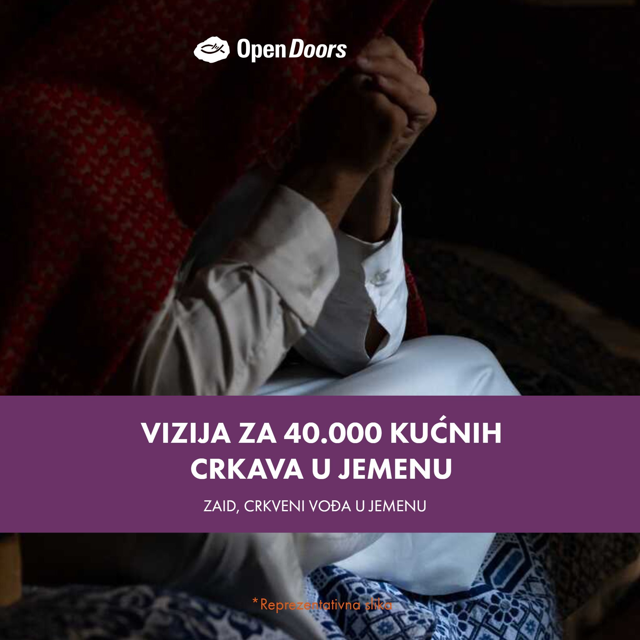 Vizija za osnivanje 40.000 kućnih crkava u Jemenu