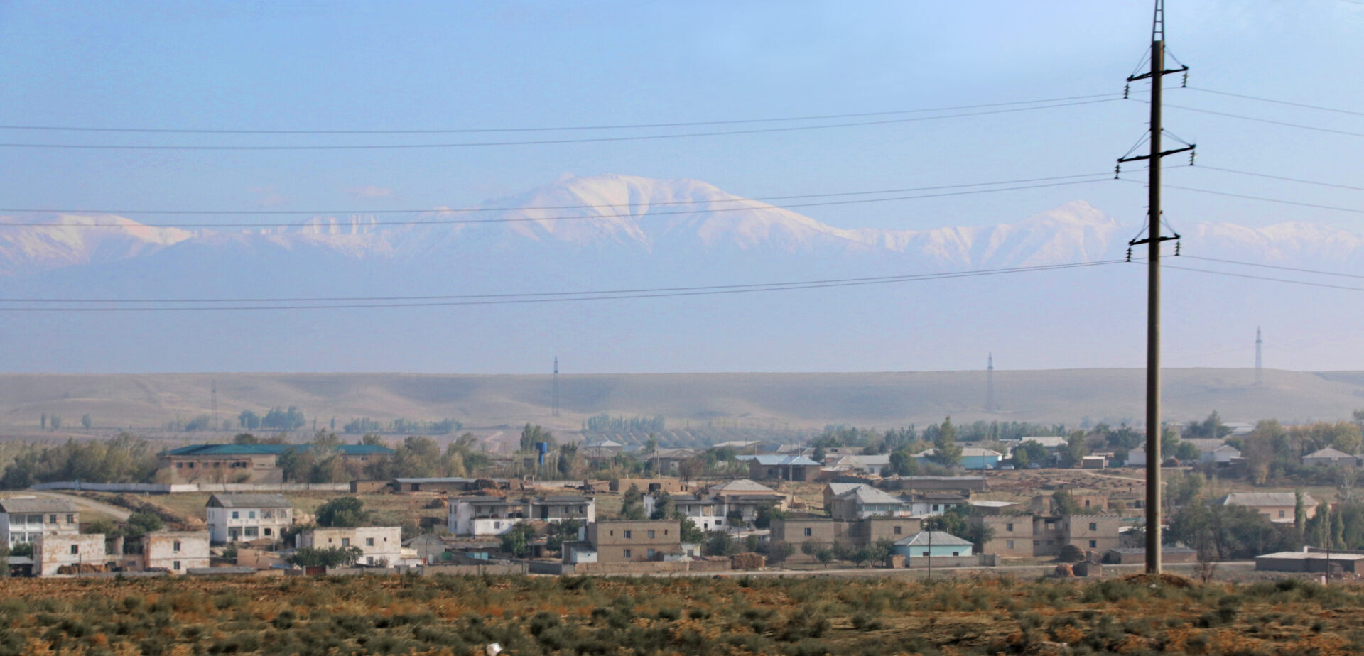 Selo blizu Taškenta, Uzbekistan.