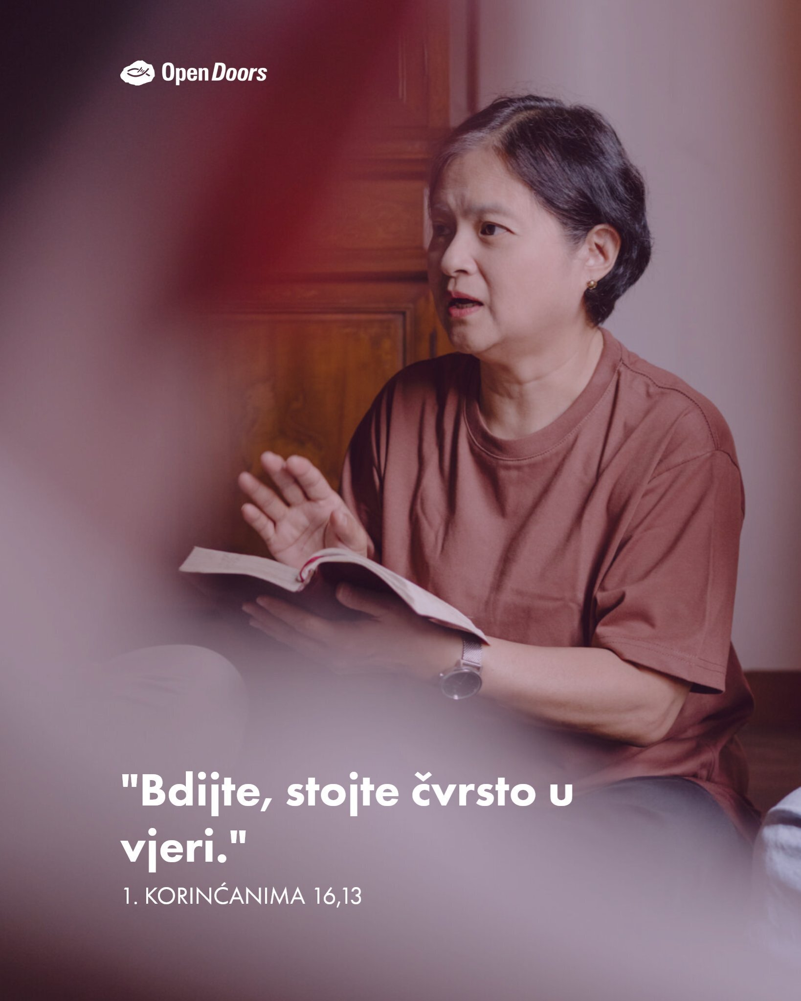 “Bdijte, stojte čvrsto u vjeri.”