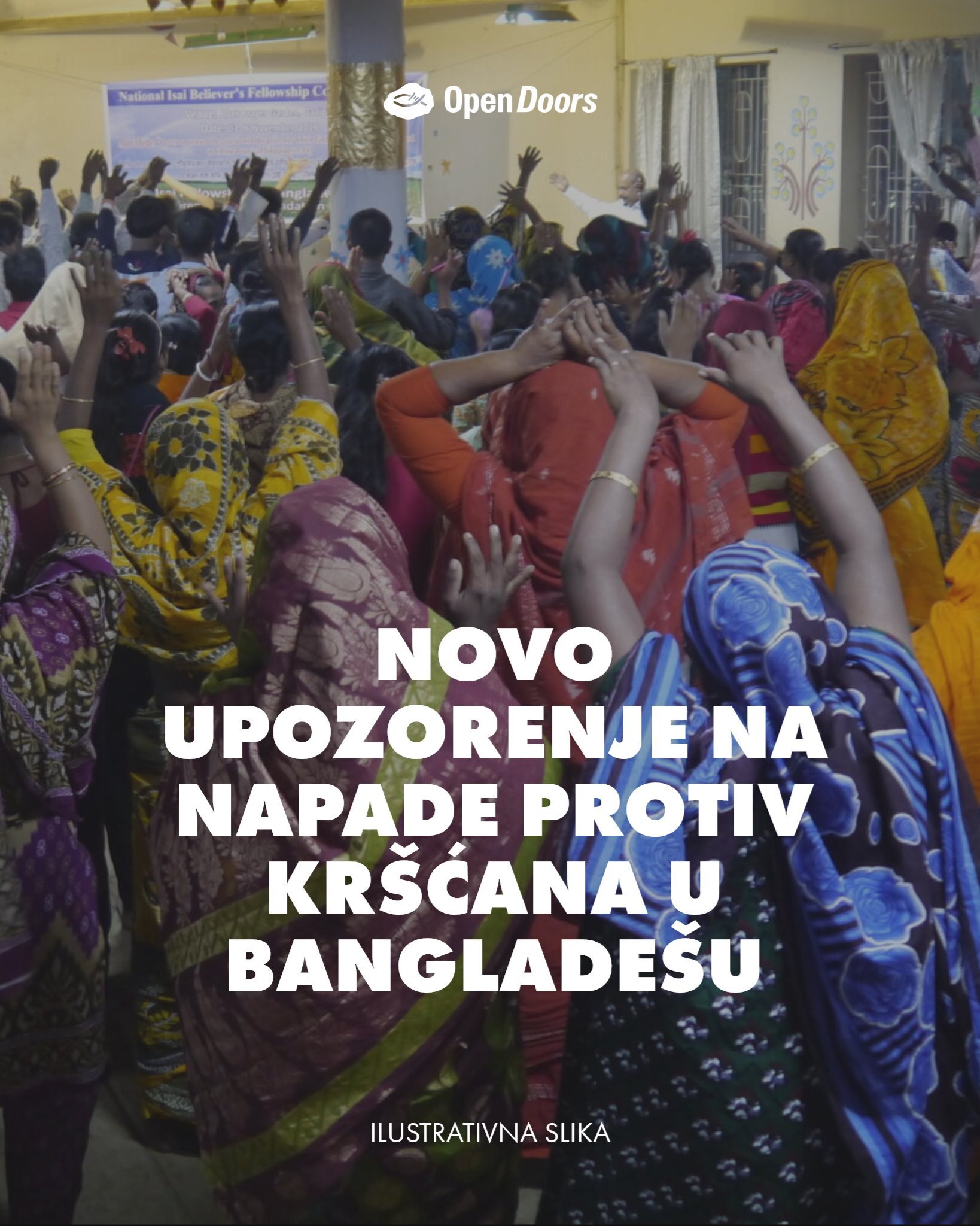 Molimo: Upozorenje na napade protiv kršćana u Bangladešu