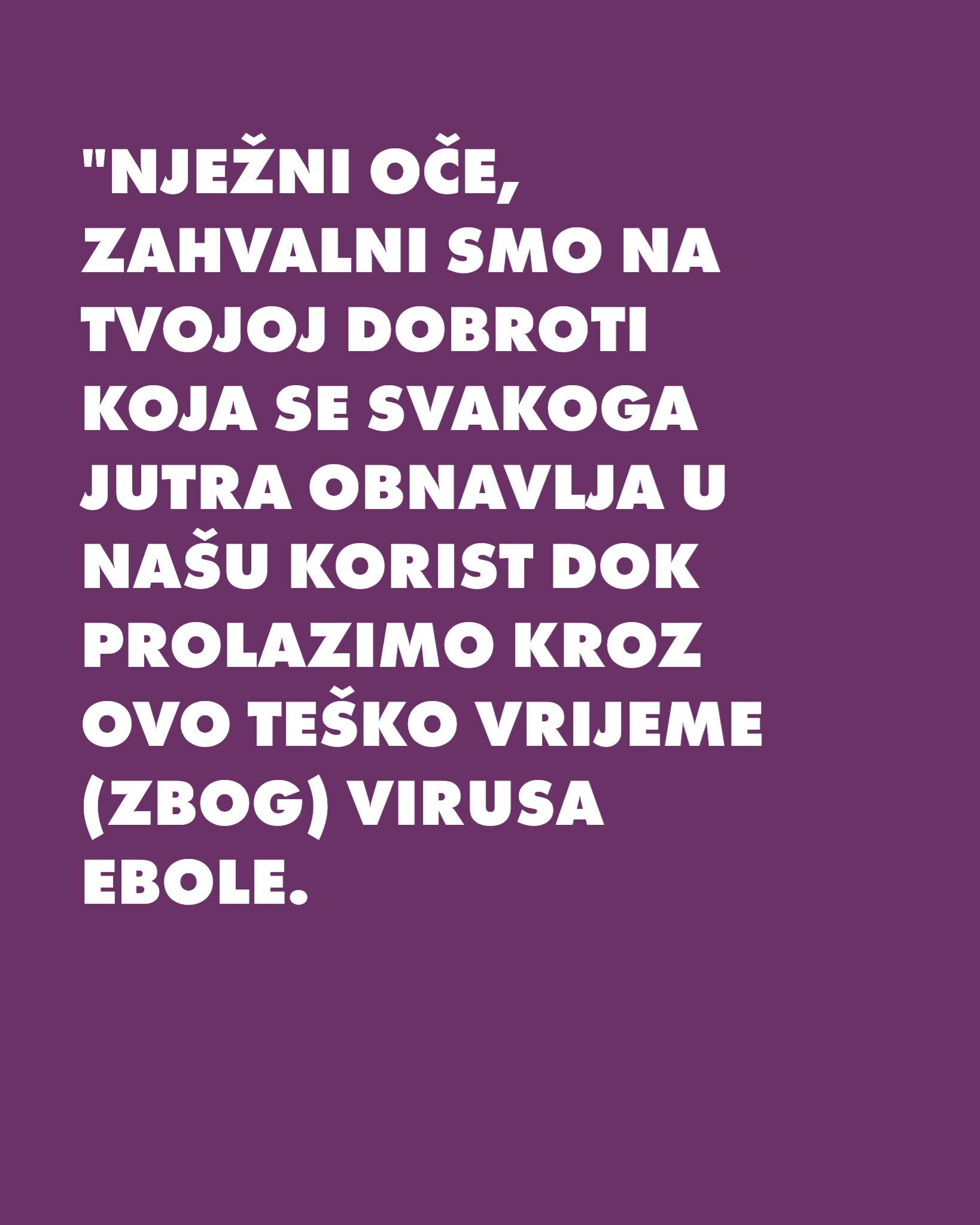 Molite zajedno s pastorom iz DR Konga