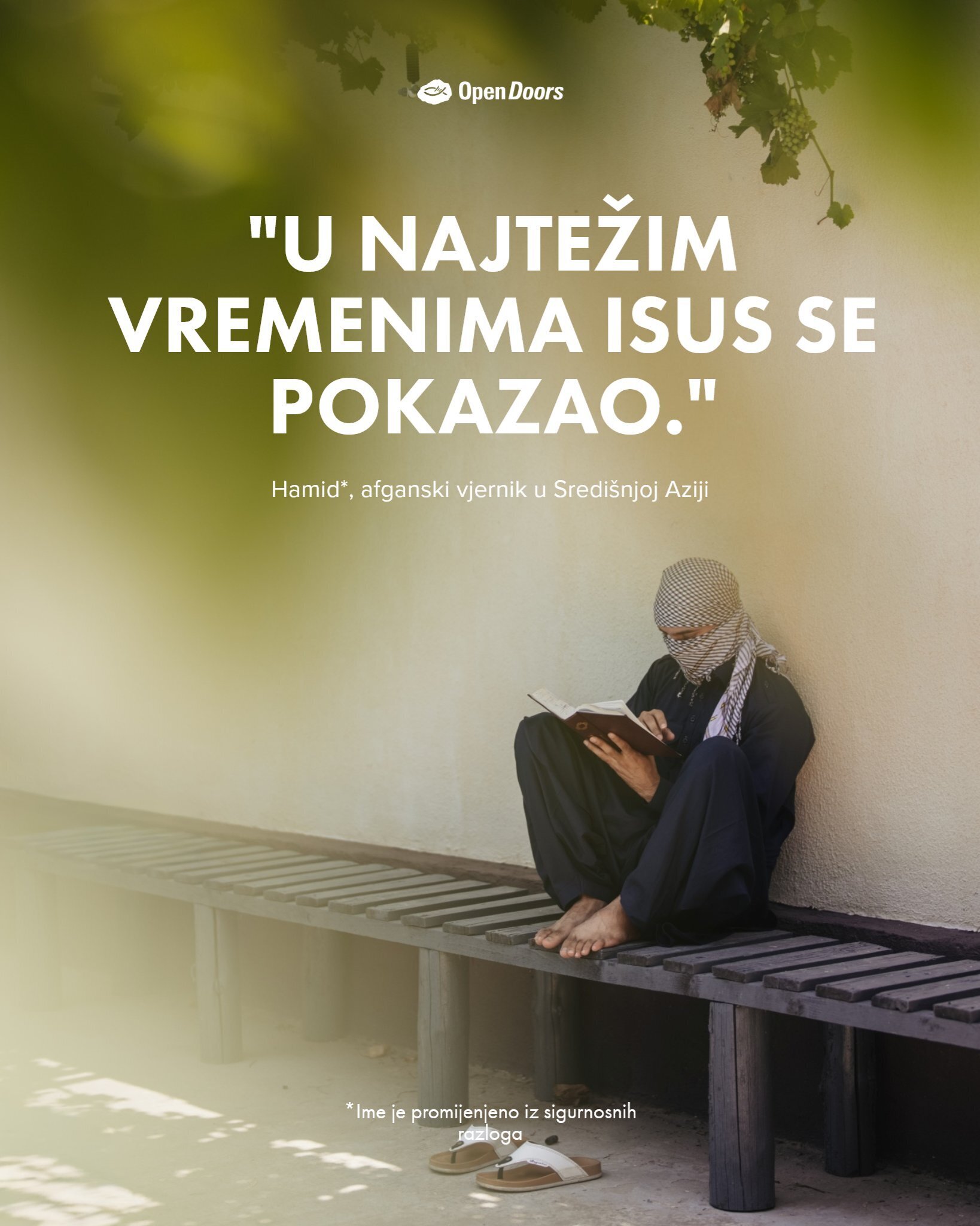 Hamidov put: mir u Kristu usred straha i neizvjesnosti