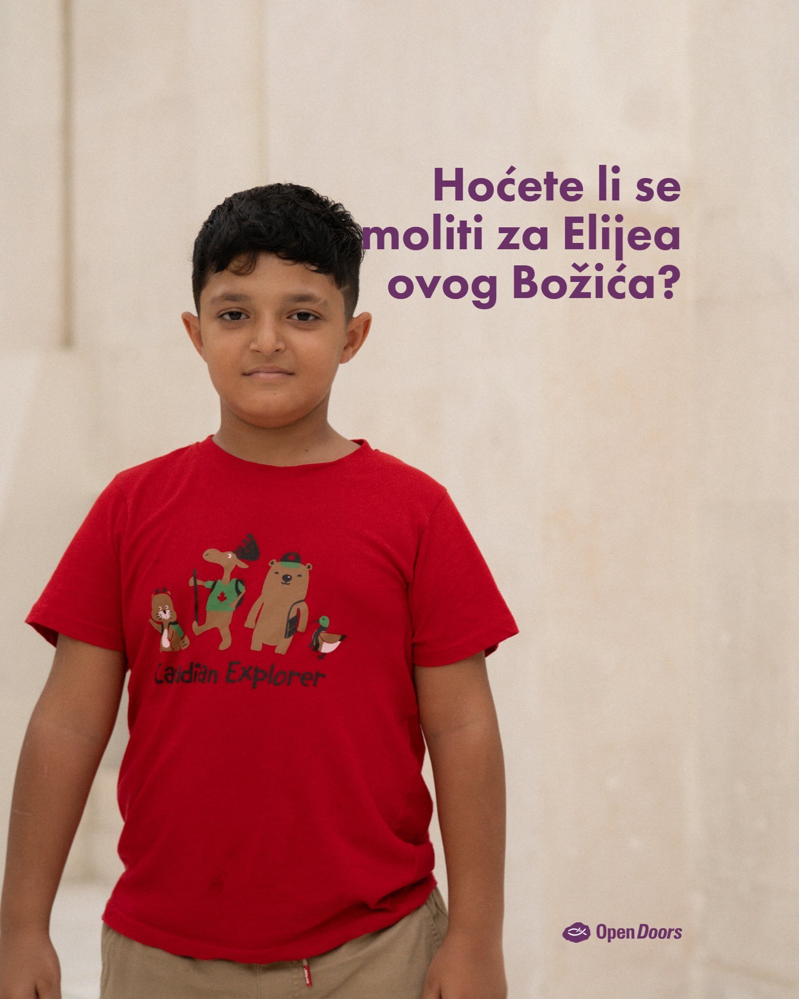 Hoćete li moliti za Elieja ovoga Božića?