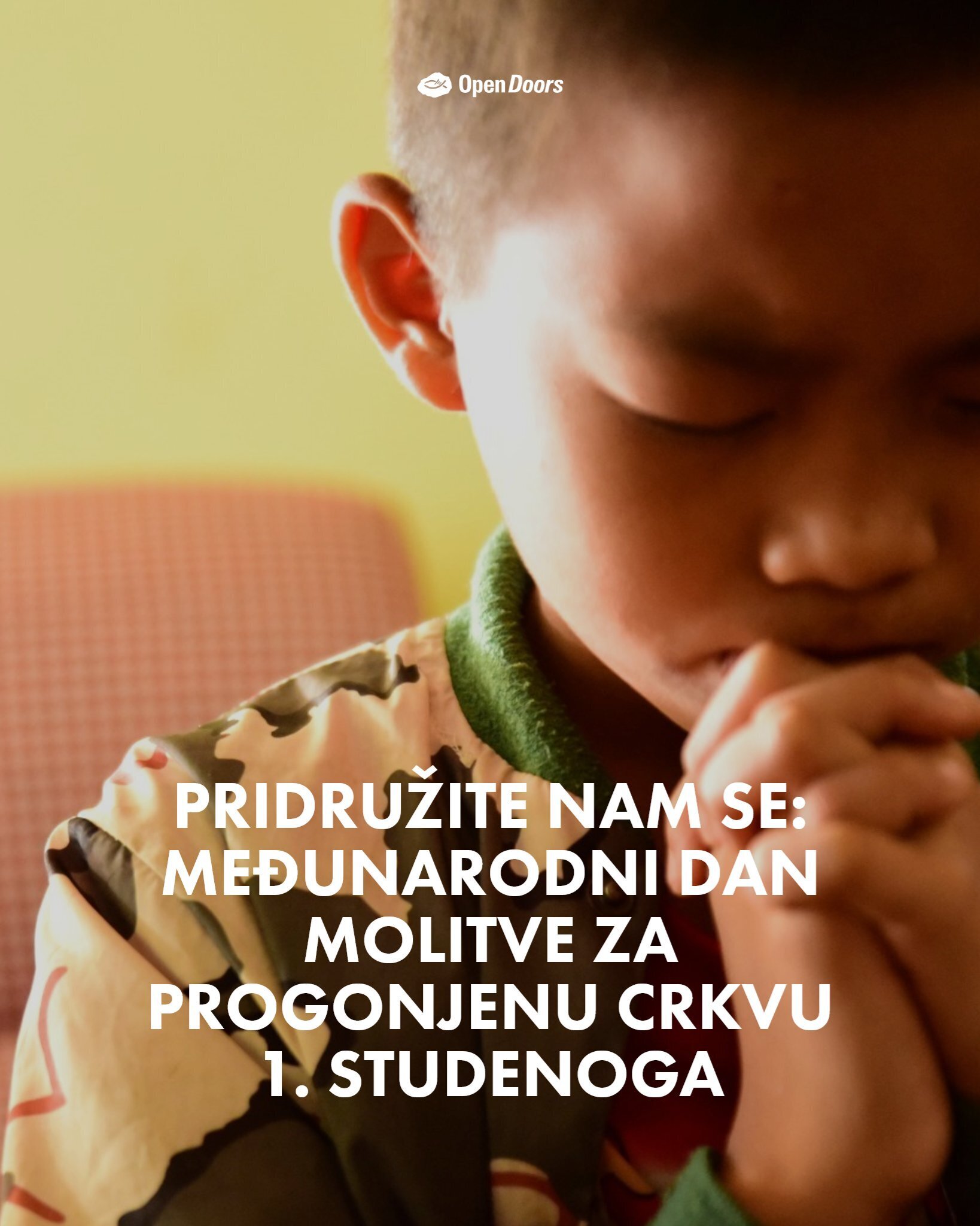 Pridružite se milijunima vjernika u molitvi za progonjene kršćane 1. studenoga