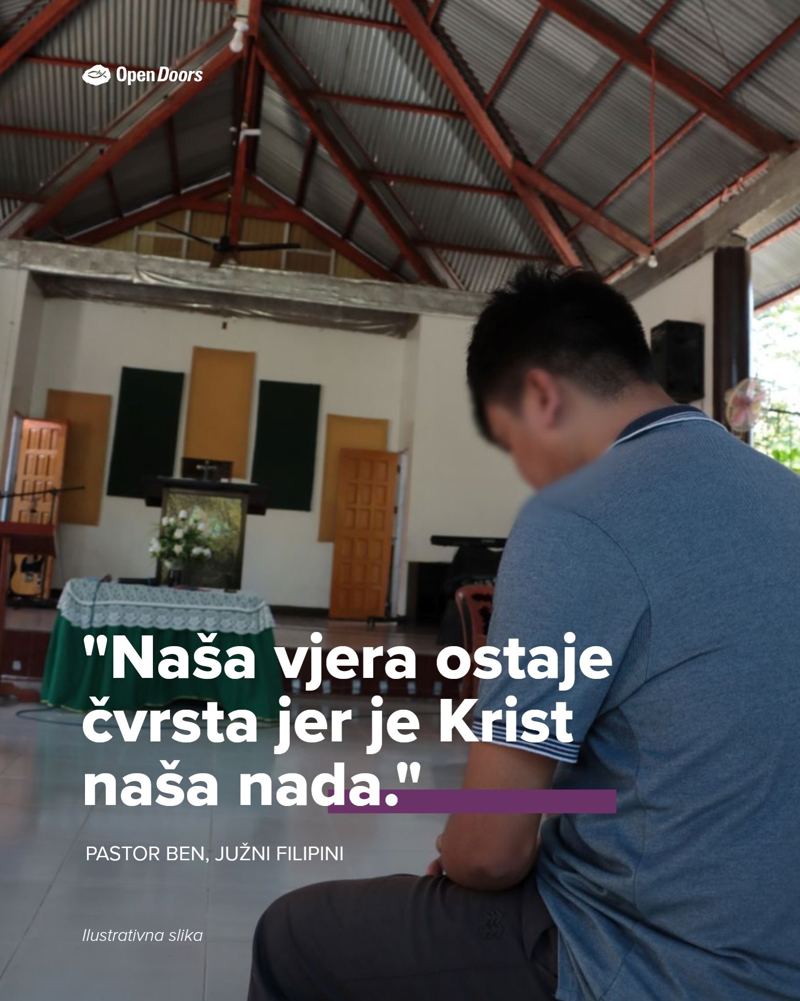 Zajednica pastora Bena na Filipinima ostaje postojana u vjeri unatoč prijetnjama